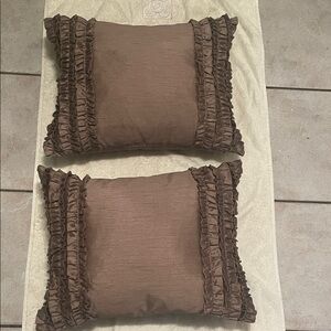 Thro By Marlo Lorenz Ruffled Down Pillows